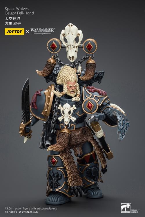 Warhammer: The Horus Heresy Space Wolves Geigor Fell-Hand 1/18 Scale Action Figure Gallery Image 6