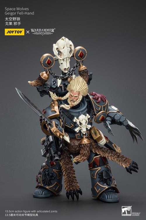 Warhammer: The Horus Heresy Space Wolves Geigor Fell-Hand 1/18 Scale Action Figure Gallery Image 8