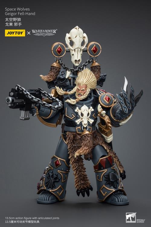 Warhammer: The Horus Heresy Space Wolves Geigor Fell-Hand 1/18 Scale Action Figure Gallery Image 10