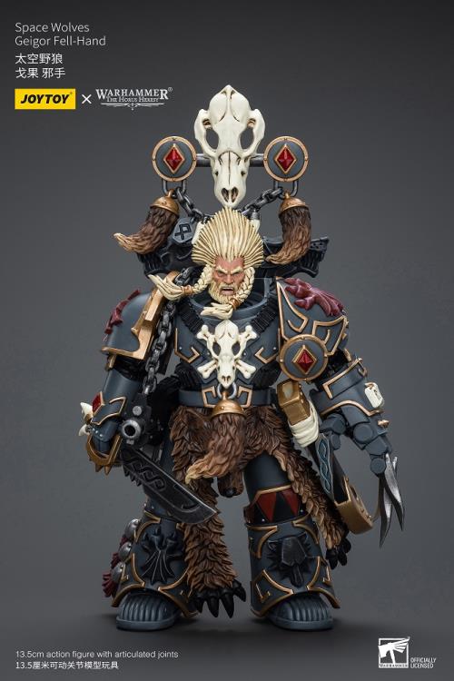 Warhammer: The Horus Heresy Space Wolves Geigor Fell-Hand 1/18 Scale Action Figure Gallery Image 3