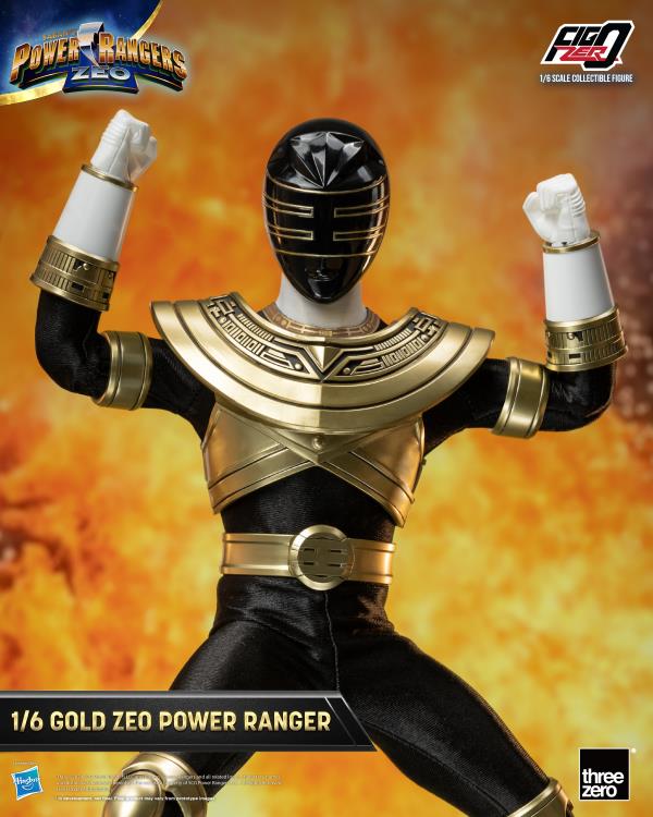 Power Rangers Zeo FigZero Gold Zeo Ranger 1/6 Scale Figure Gallery Image 5