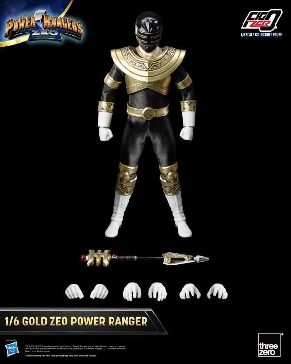 Power Rangers Zeo FigZero Gold Zeo Ranger 1/6 Scale Figure Gallery Image 13