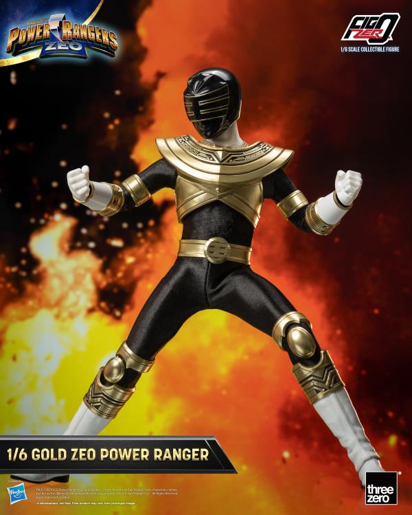 Power Rangers Zeo FigZero Gold Zeo Ranger 1/6 Scale Figure Gallery Image 4