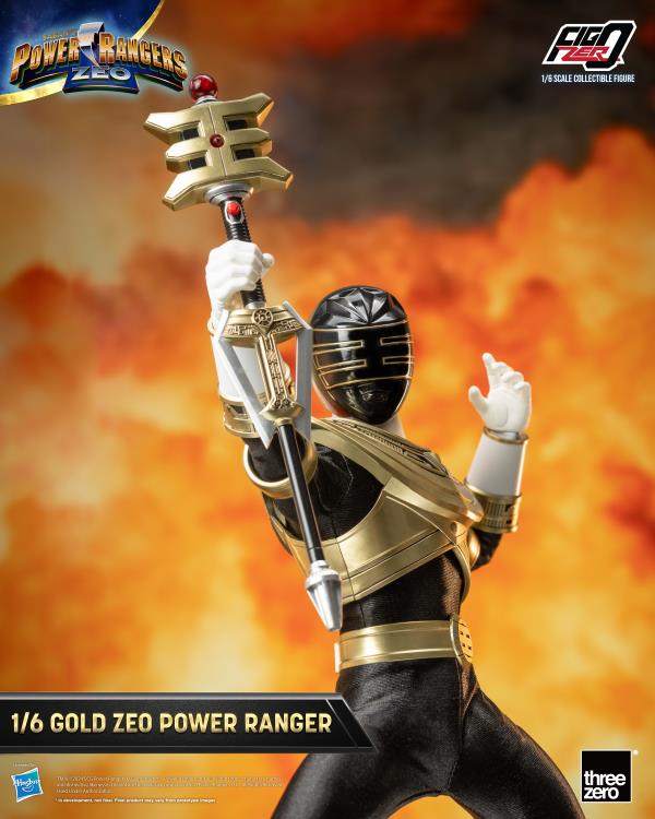 Power Rangers Zeo FigZero Gold Zeo Ranger 1/6 Scale Figure Gallery Image 7