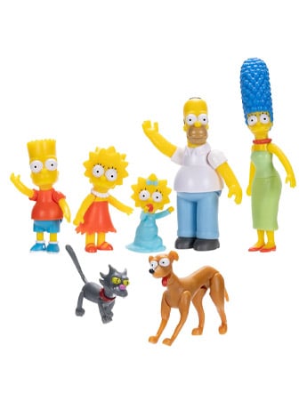 The Simpsons Family 2.5-Inch Scale Figure Multipack Gallery Image 2