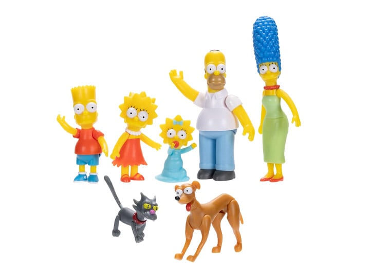 The Simpsons Family 2.5-Inch Scale Figure Multipack Gallery Image 1