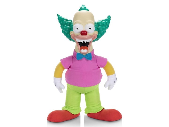 The Simpsons Krusty the Clown Talking Plush Doll Gallery Image 1
