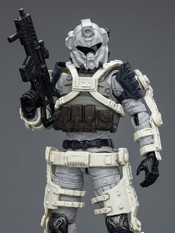 Military Figures Army Builder Promotion Pack Figure 36 Mercenary Equipped with Exoskeleton 1/18 Scale Action Figure Gallery Image 2
