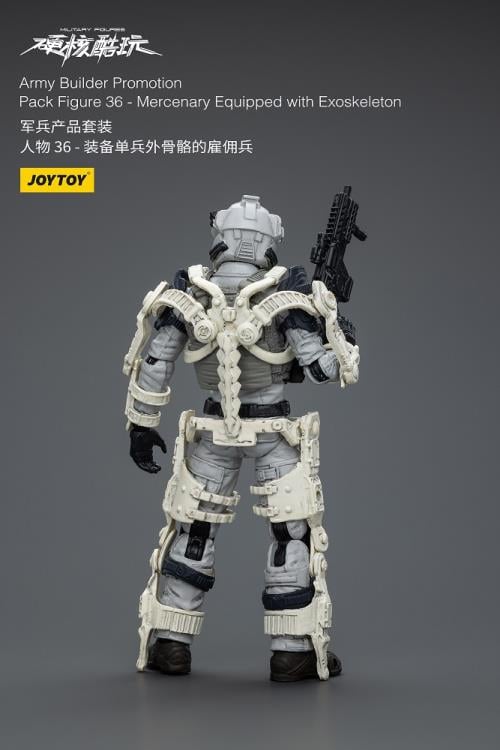Military Figures Army Builder Promotion Pack Figure 36 Mercenary Equipped with Exoskeleton 1/18 Scale Action Figure Gallery Image 4