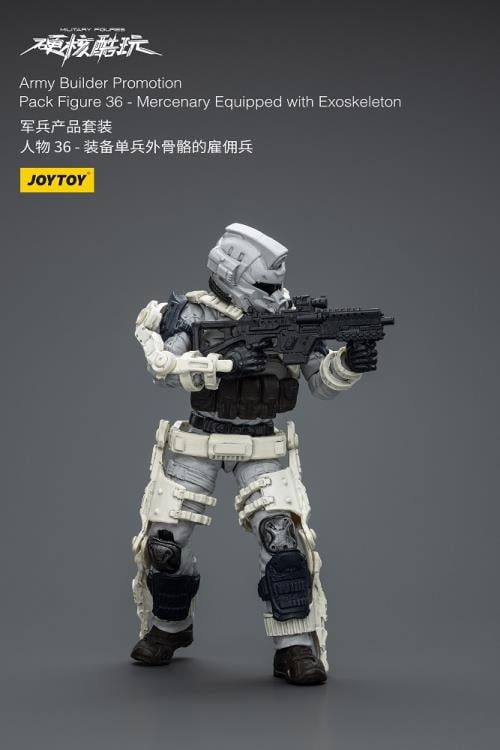 Military Figures Army Builder Promotion Pack Figure 36 Mercenary Equipped with Exoskeleton 1/18 Scale Action Figure Gallery Image 5