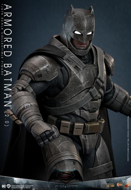 Batman v Superman: Dawn of Justice MMS742D62 Armored Batman (2.0) 1/6th Scale Collectible Figure Gallery Image 11