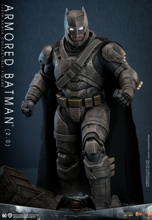 Batman v Superman: Dawn of Justice MMS742D62 Armored Batman (2.0) 1/6th Scale Collectible Figure Gallery Image 14