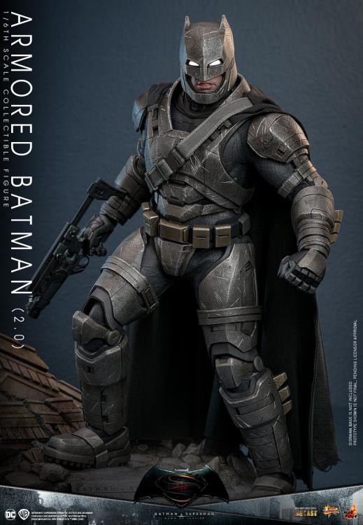 Batman v Superman: Dawn of Justice MMS742D62 Armored Batman (2.0) Deluxe 1/6th Scale Collectible Figure Gallery Image 14