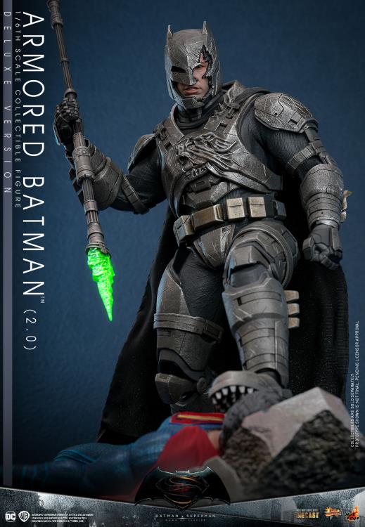 ホットトイズ MMS742D62 アーマード・バットマン通常版 Batman Hot Toys MMS742D62 Batman V Superman Dawn Of Justice - Armored