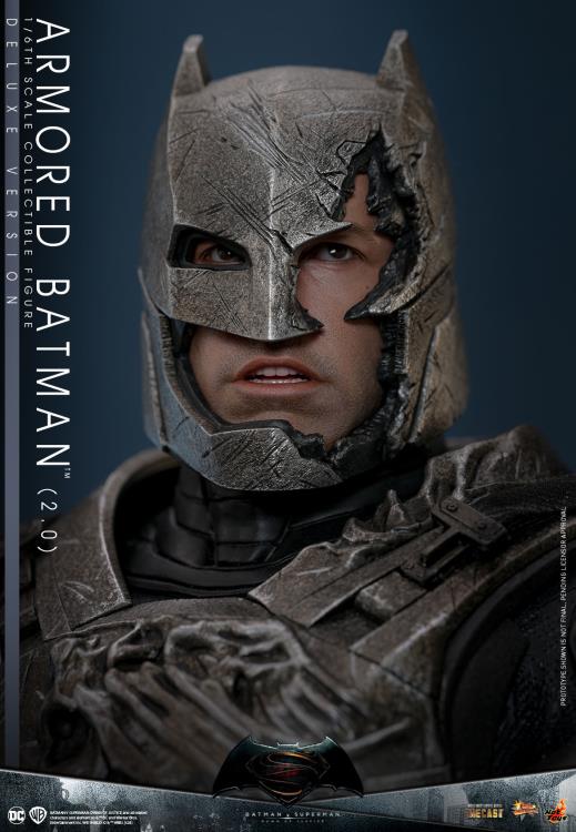 Batman v Superman: Dawn of Justice MMS742D62 Armored Batman (2.0) Deluxe 1/6th Scale Collectible Figure Gallery Image 21