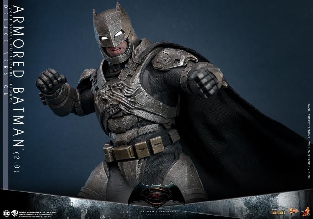 Batman v Superman: Dawn of Justice MMS742D62 Armored Batman (2.0) Deluxe 1/6th Scale Collectible Figure Gallery Image 26