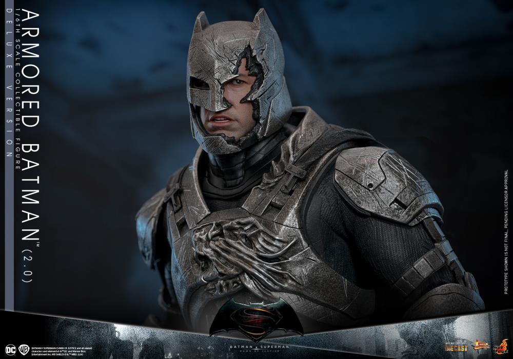 Batman v Superman: Dawn of Justice MMS742D62 Armored Batman (2.0) Deluxe 1/6th Scale Collectible Figure Gallery Image 24