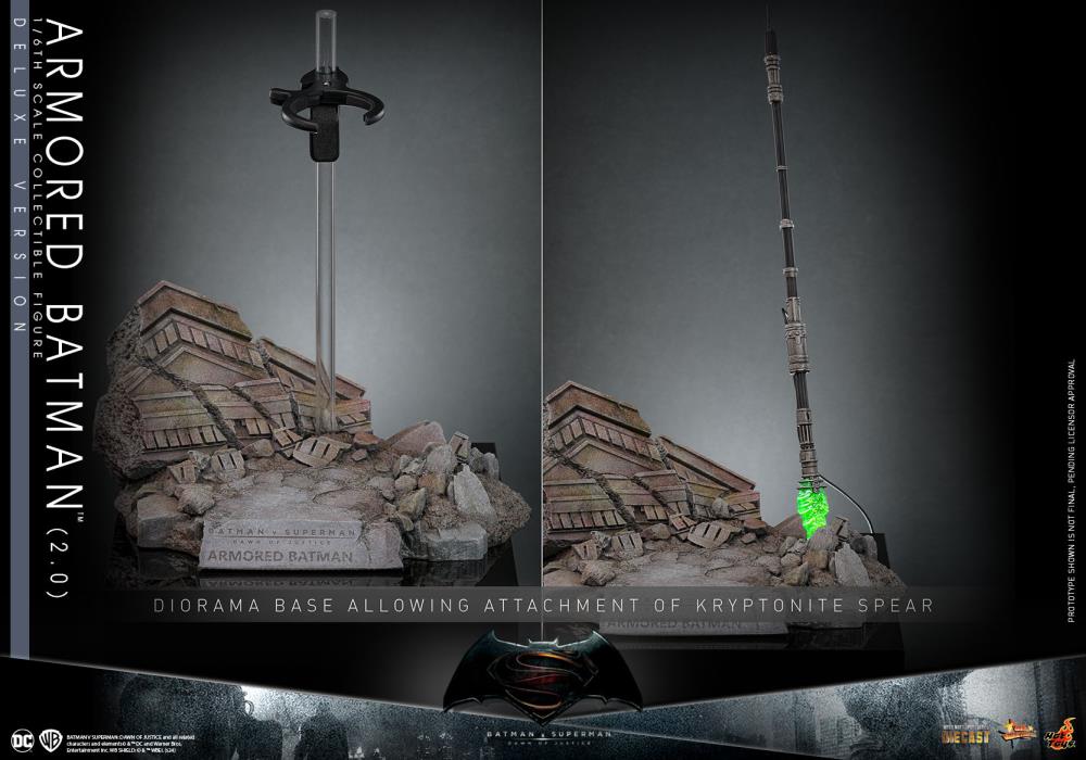 Batman v Superman: Dawn of Justice MMS742D62 Armored Batman (2.0) Deluxe 1/6th Scale Collectible Figure Gallery Image 28