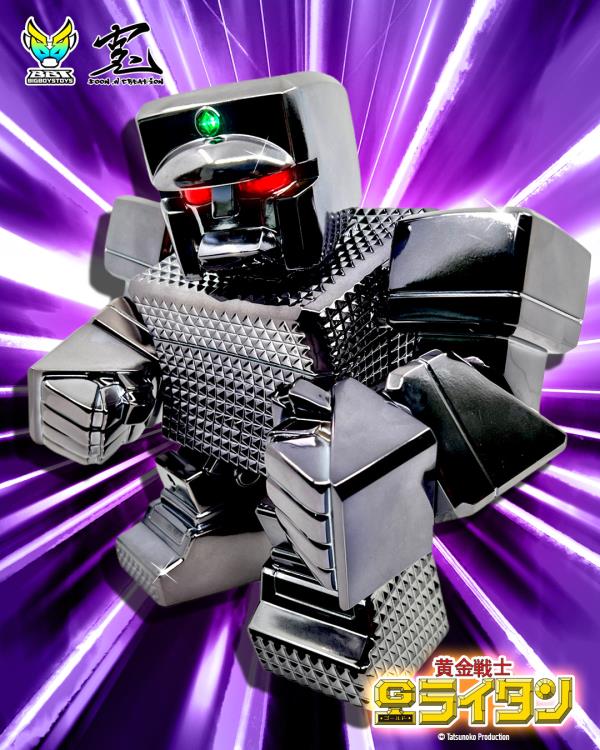 Golden Warrior Gold Lightan Bulkyz Gold Lightan (Chrome Black Limited Edition) Figure Gallery Image 5