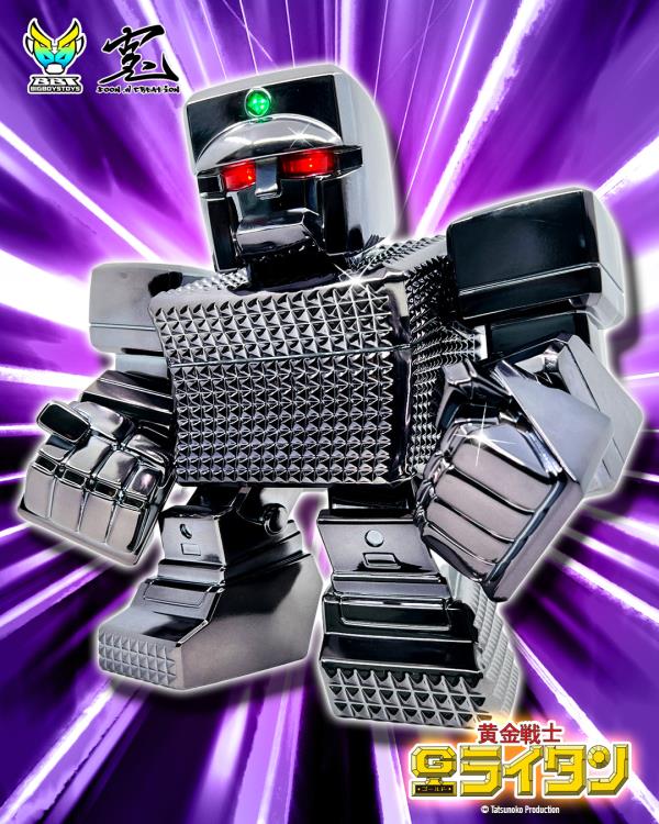 Golden Warrior Gold Lightan Bulkyz Gold Lightan (Chrome Black Limited Edition) Figure Gallery Image 3