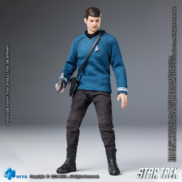 Star Trek (2009) Exquisite Super Series Dr. Leonard "Bones" McCoy 1/12 Scale PX Previews Exclusive Action Figure Gallery Image 11
