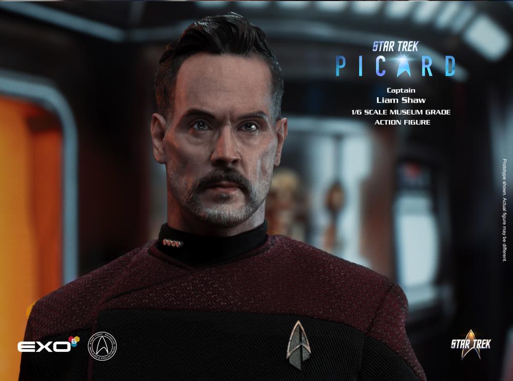 Star Trek: Picard Captain Liam Shaw 1/6 Scale Figure Gallery Image 9