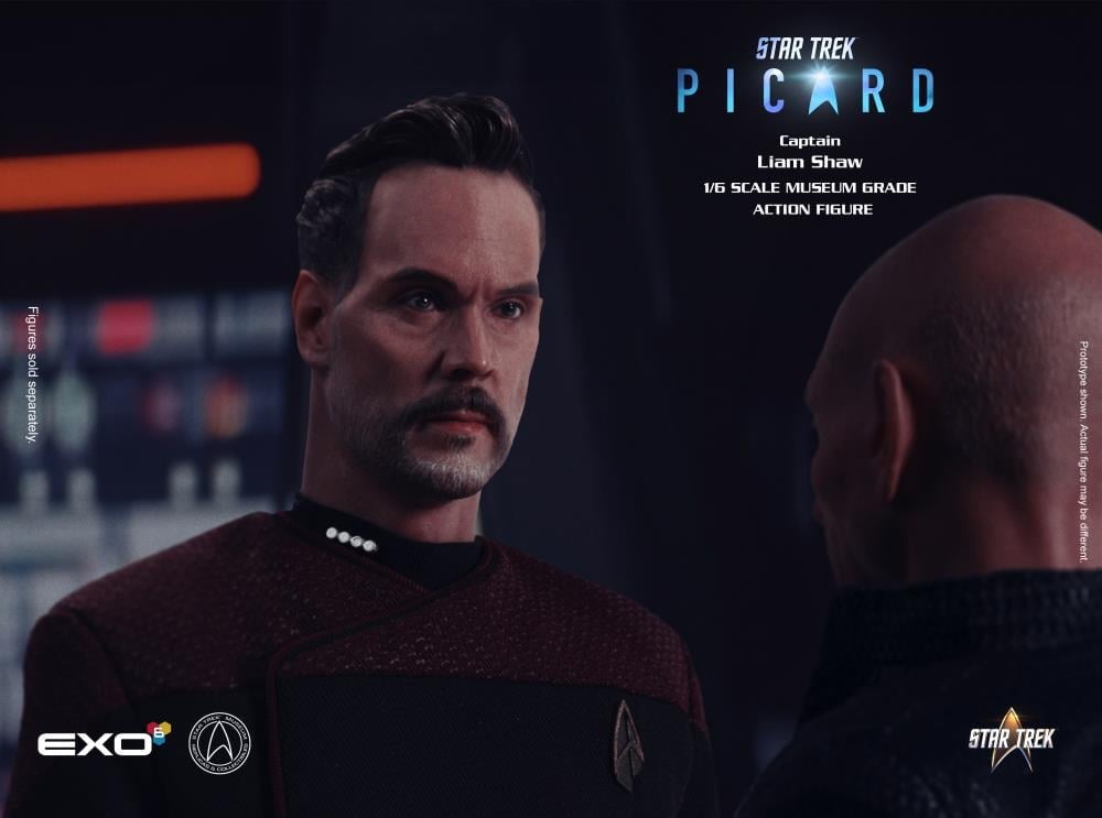 Star Trek: Picard Captain Liam Shaw 1/6 Scale Figure Gallery Image 7