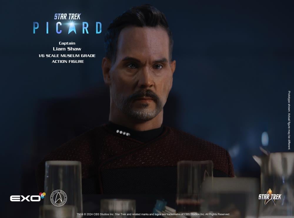 Star Trek: Picard Captain Liam Shaw 1/6 Scale Figure Gallery Image 6