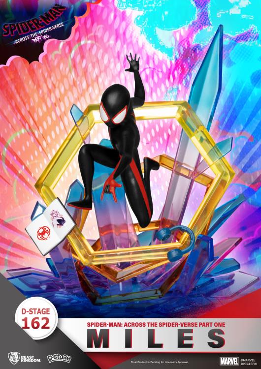 Spider-Man: Across the Spider-Verse D-Stage DS-162 Miles Morales Statue Gallery Image 6