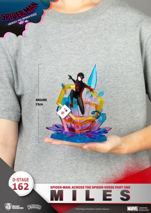Spider-Man: Across the Spider-Verse D-Stage DS-162 Miles Morales Statue Gallery Image 11