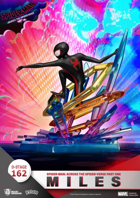 Spider-Man: Across the Spider-Verse D-Stage DS-162 Miles Morales Statue Gallery Image 7