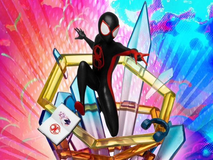 Spider-Man: Across the Spider-Verse D-Stage DS-162 Miles Morales Statue Gallery Image 1