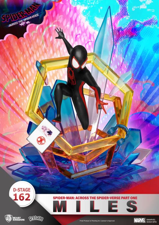 Spider-Man: Across the Spider-Verse D-Stage DS-162 Miles Morales Statue Gallery Image 4