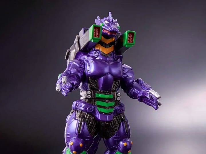 Godzilla vs. Evangelion Movie Monster Series Mechagodzilla (Heavily Armed Type) (EVA Unit-01 Ver.) Exclusive Gallery Image 1