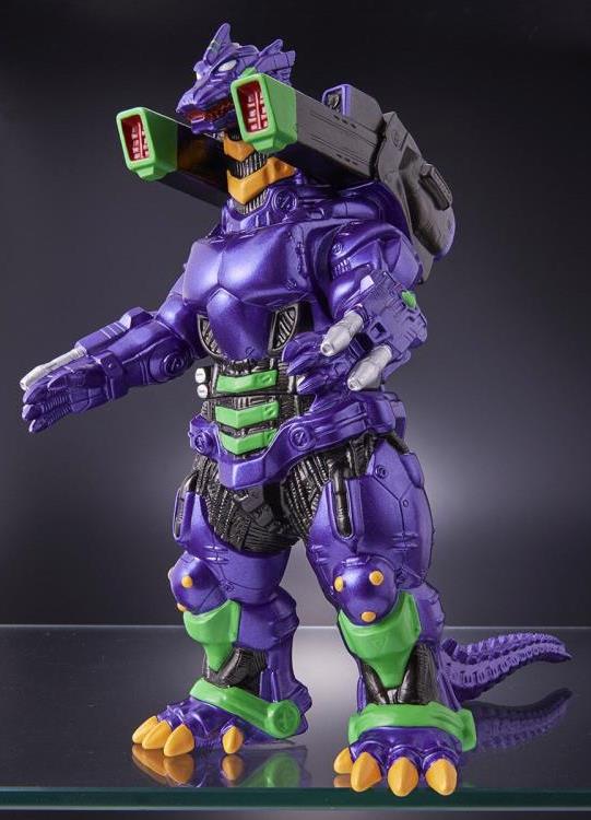 Godzilla vs. Evangelion Movie Monster Series Mechagodzilla (Heavily Armed Type) (EVA Unit-01 Ver.) Exclusive Gallery Image 3