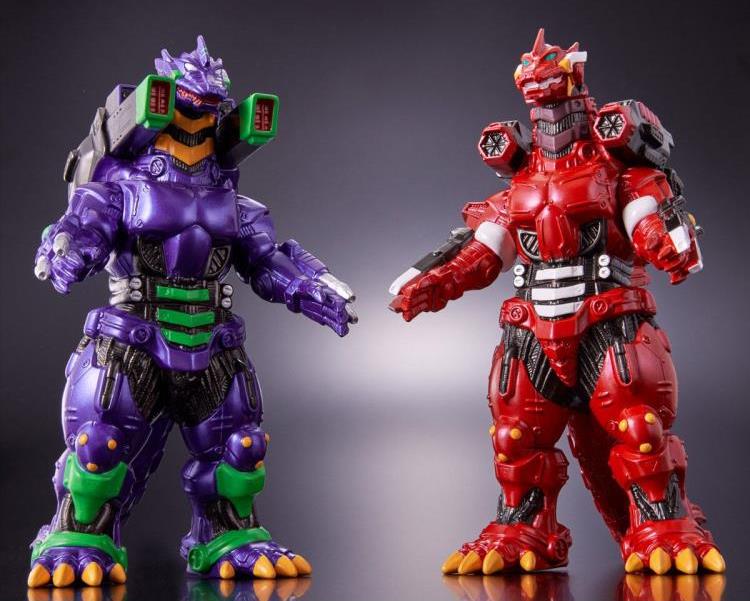Godzilla vs. Evangelion Movie Monster Series Mechagodzilla (Heavily Armed Type) (EVA Unit-01 Ver.) Exclusive Gallery Image 6