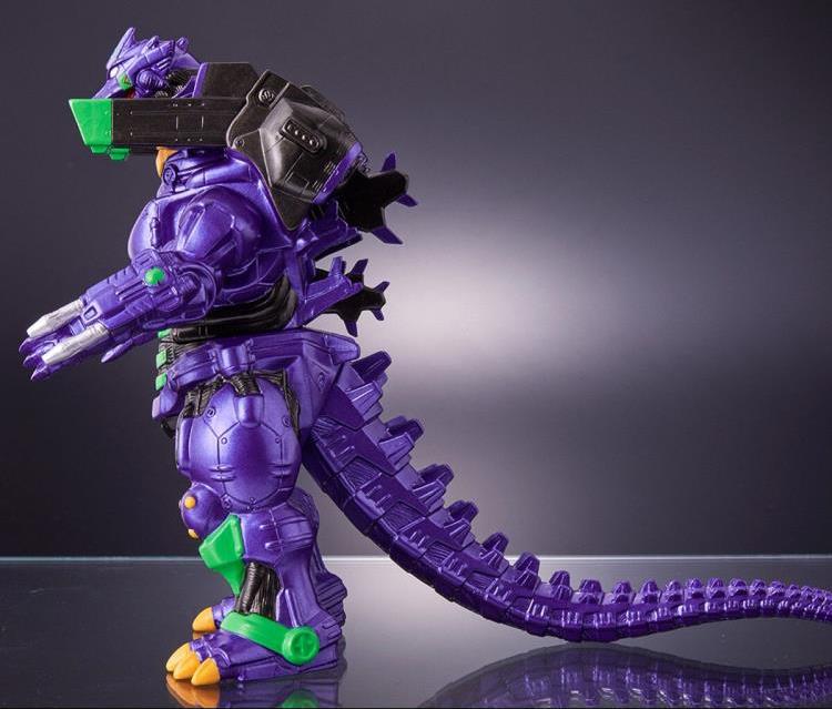 Godzilla vs. Evangelion Movie Monster Series Mechagodzilla (Heavily Armed Type) (EVA Unit-01 Ver.) Exclusive Gallery Image 5