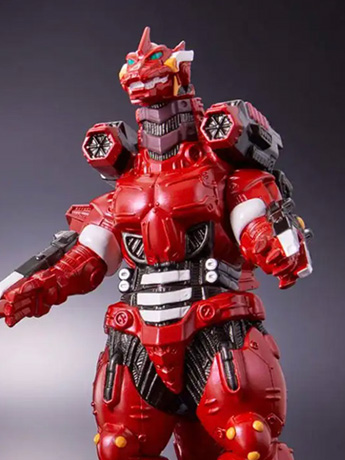 Godzilla vs. Evangelion Movie Monster Series Mechagodzilla (Heavily Armed Type) (EVA Unit-02 Ver.) Exclusive Gallery Image 2