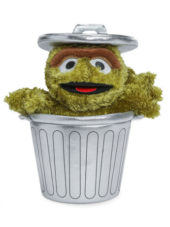 Sesame Street Oscar the Grouch 13" Plush Gallery Image 2
