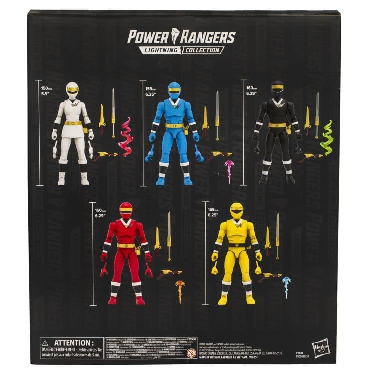 Mighty Morphin Alien Rangers Lightning Collection Alien Rangers
