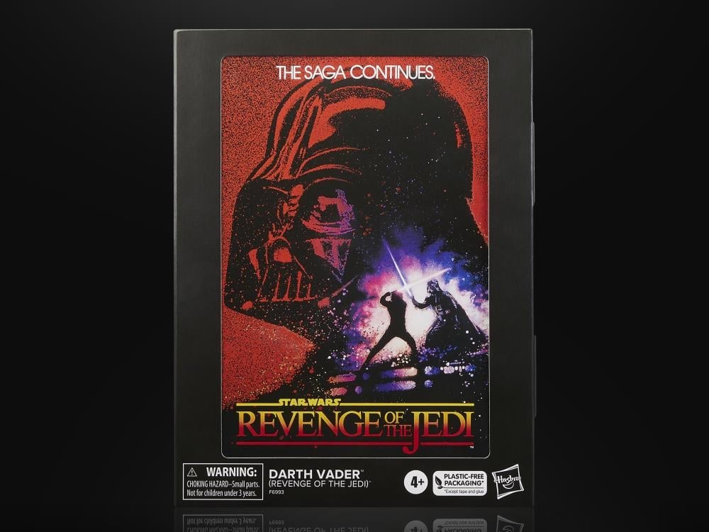 Star Wars: The Black Series 6" Darth Vader (Revenge of the Jedi) Exclusive Gallery Image 9