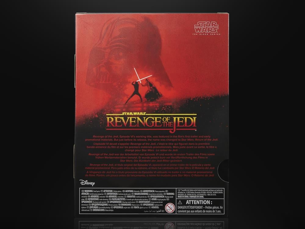 Star Wars: The Black Series 6" Darth Vader (Revenge of the Jedi) Exclusive Gallery Image 12