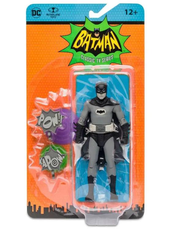Batman Classic TV Series DC Retro Batman (Black & White) Exclusive Action Figure Gallery Image 8