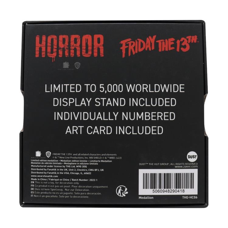 Friday the 13th Limited Edition Medallion Gallery Image 7