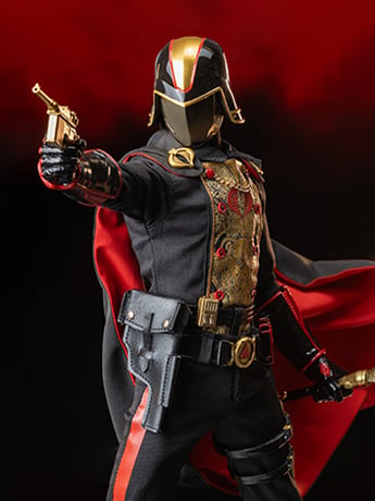 G.I. Joe FigZero Snake Supreme Cobra Commander 1/6 Scale BBTS Exclusive Collectible Figure Gallery Image 2