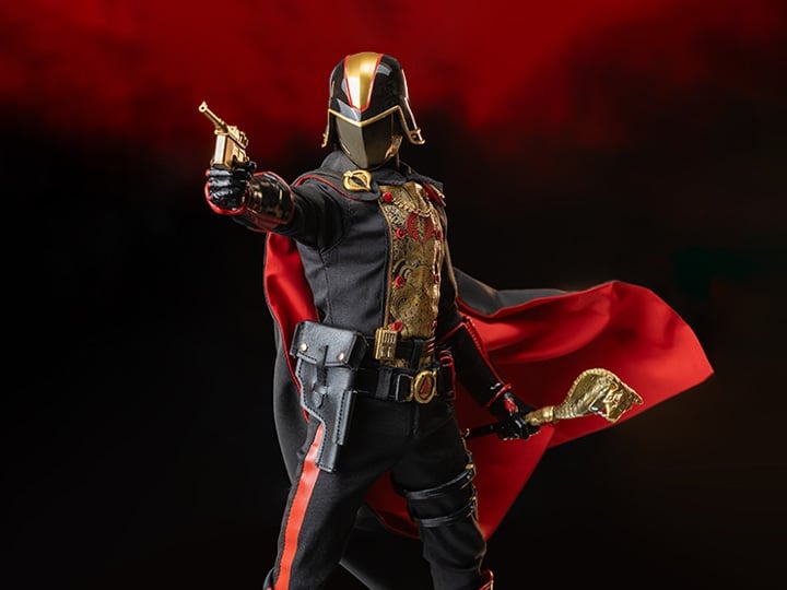 G.I. Joe FigZero Snake Supreme Cobra Commander 1/6 Scale BBTS Exclusive Collectible Figure Gallery Image 1