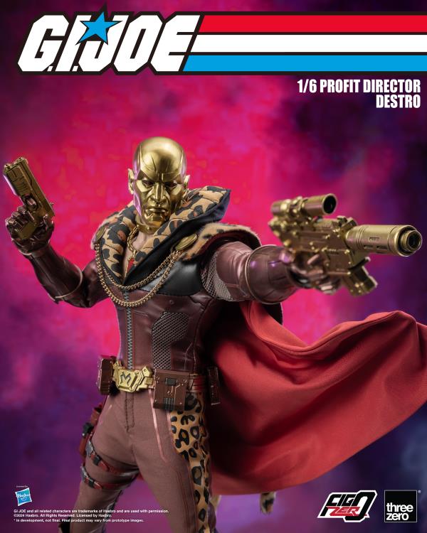 G.I. Joe FigZero Profit Director Destro 1/6 Scale BBTS Exclusive