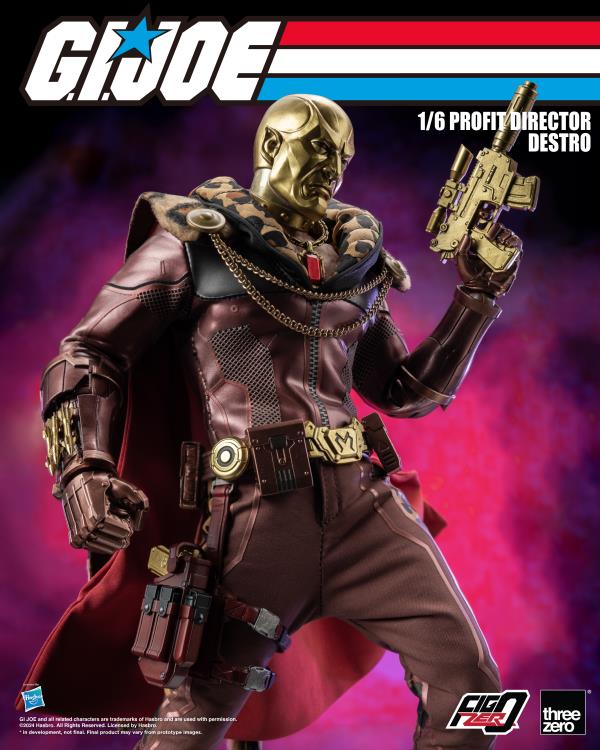 G.I. Joe FigZero Profit Director Destro 1/6 Scale BBTS Exclusive