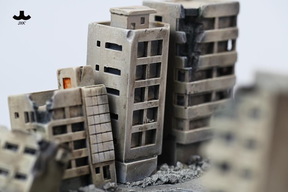 Catzilla Destroyed City Diorama Base Gallery Image 8