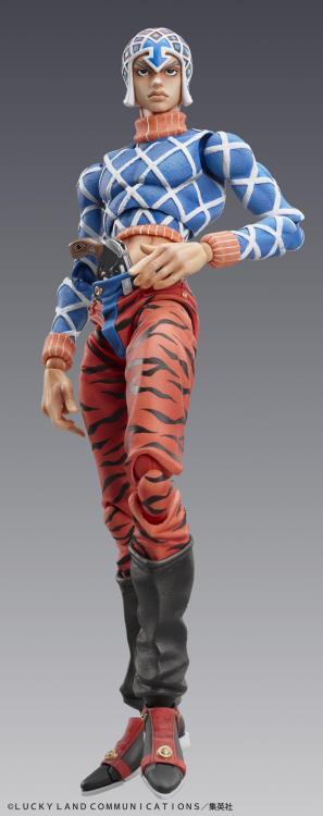 JoJo's Bizarre Adventure: Golden Wind Super Action Statue Guido Mista & Sex Pistols (Reissue) Gallery Image 3